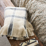 Juniper Check Throw Grey - Pure Apotheca