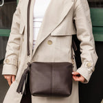 Kasey Crossbody Bag Chocolate - Pure Apotheca