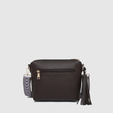 Kasey Crossbody Bag Chocolate - Pure Apotheca