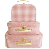 Kids Carry Case Gingham Red - Pure Apotheca