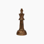 King Decorative Chess Piece Antique Brass - Pure Apotheca
