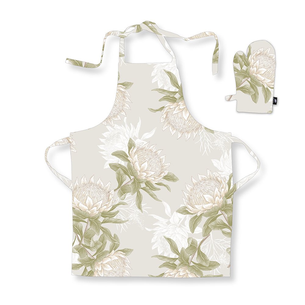 KING PROTEA APRON + GLOVE SET - Pure Apotheca