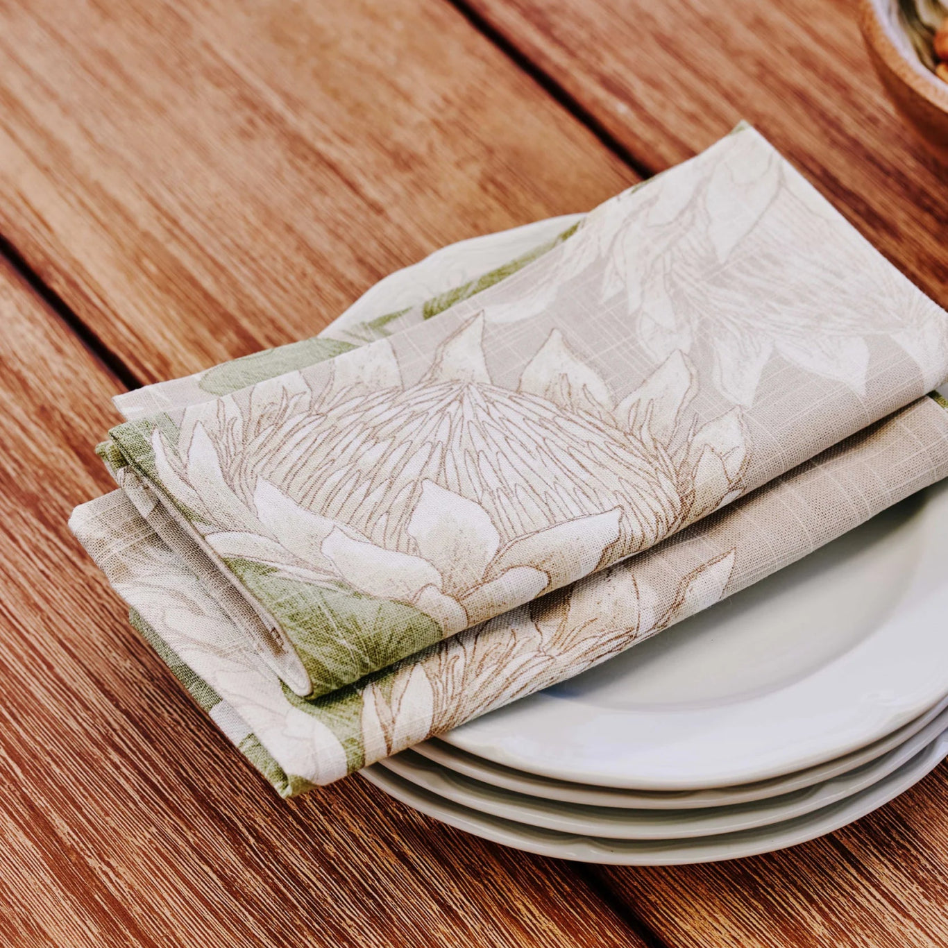 KING PROTEA NAPKIN SET/4 - Pure Apotheca