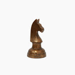 Knight Decorative Chess Piece Antique Brass - Pure Apotheca