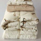 Knitted Baby Blanket White 120cm - Pure Apotheca