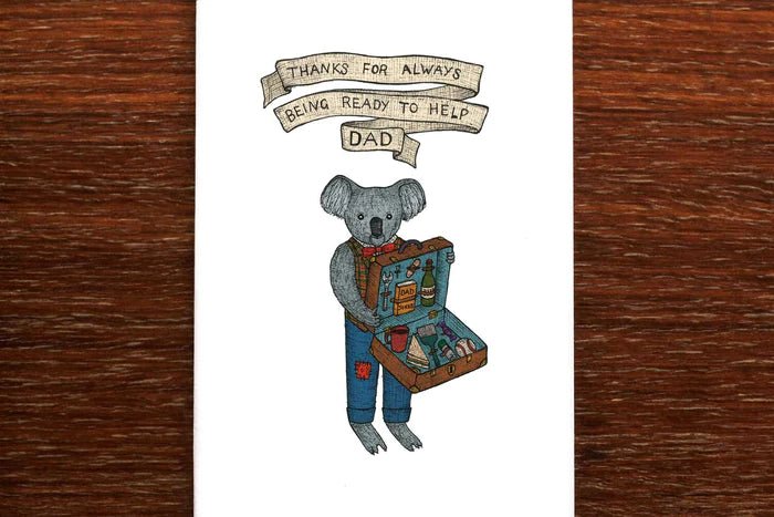 Koala Dad Card - Pure Apotheca