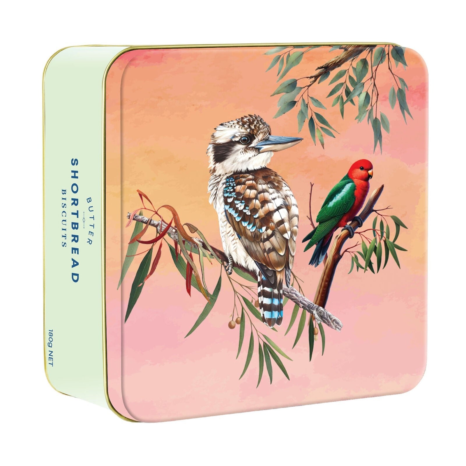 Kookaburra Shortbread Tin 180g - Pure Apotheca