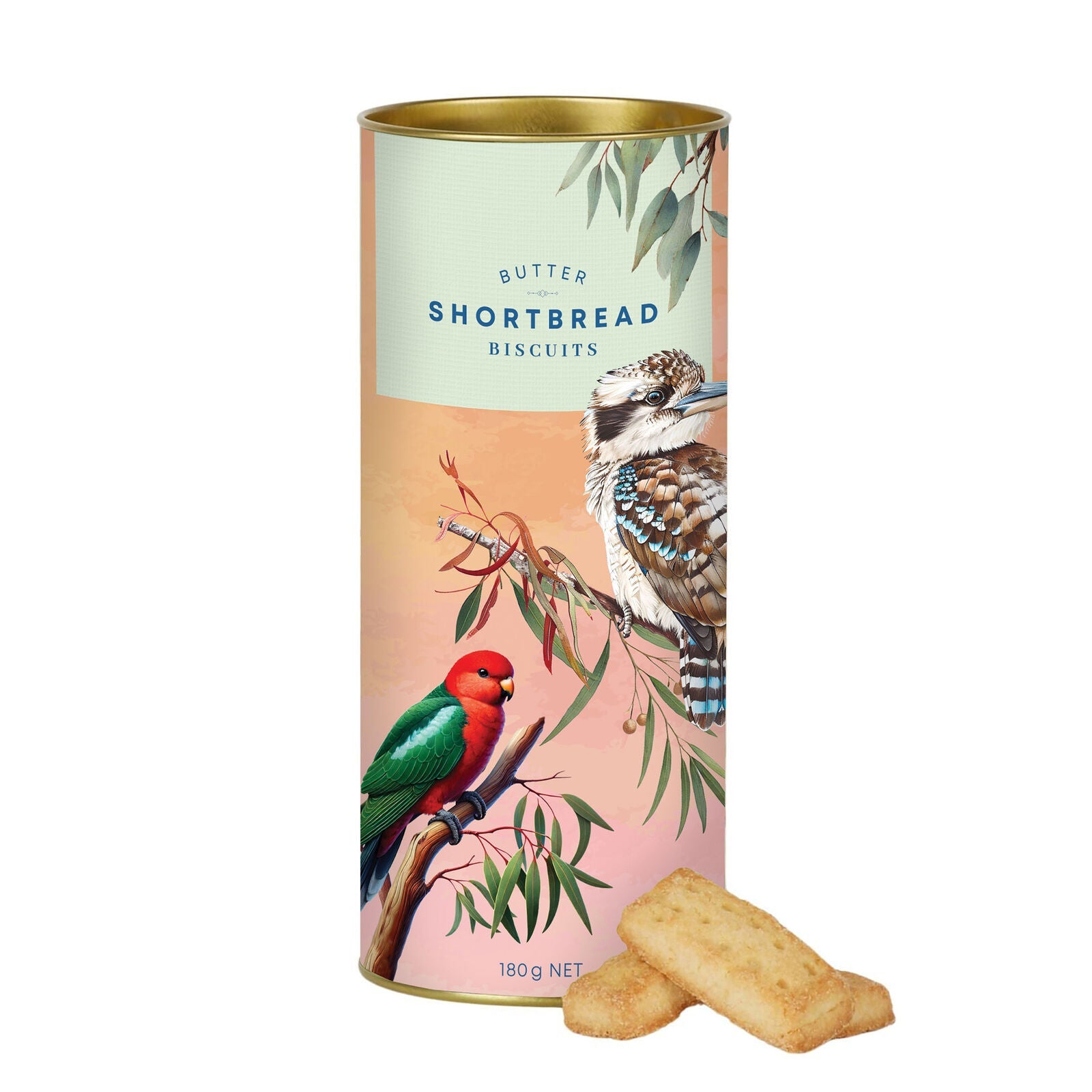 Kookaburra Shortbread Tube 180g - Pure Apotheca