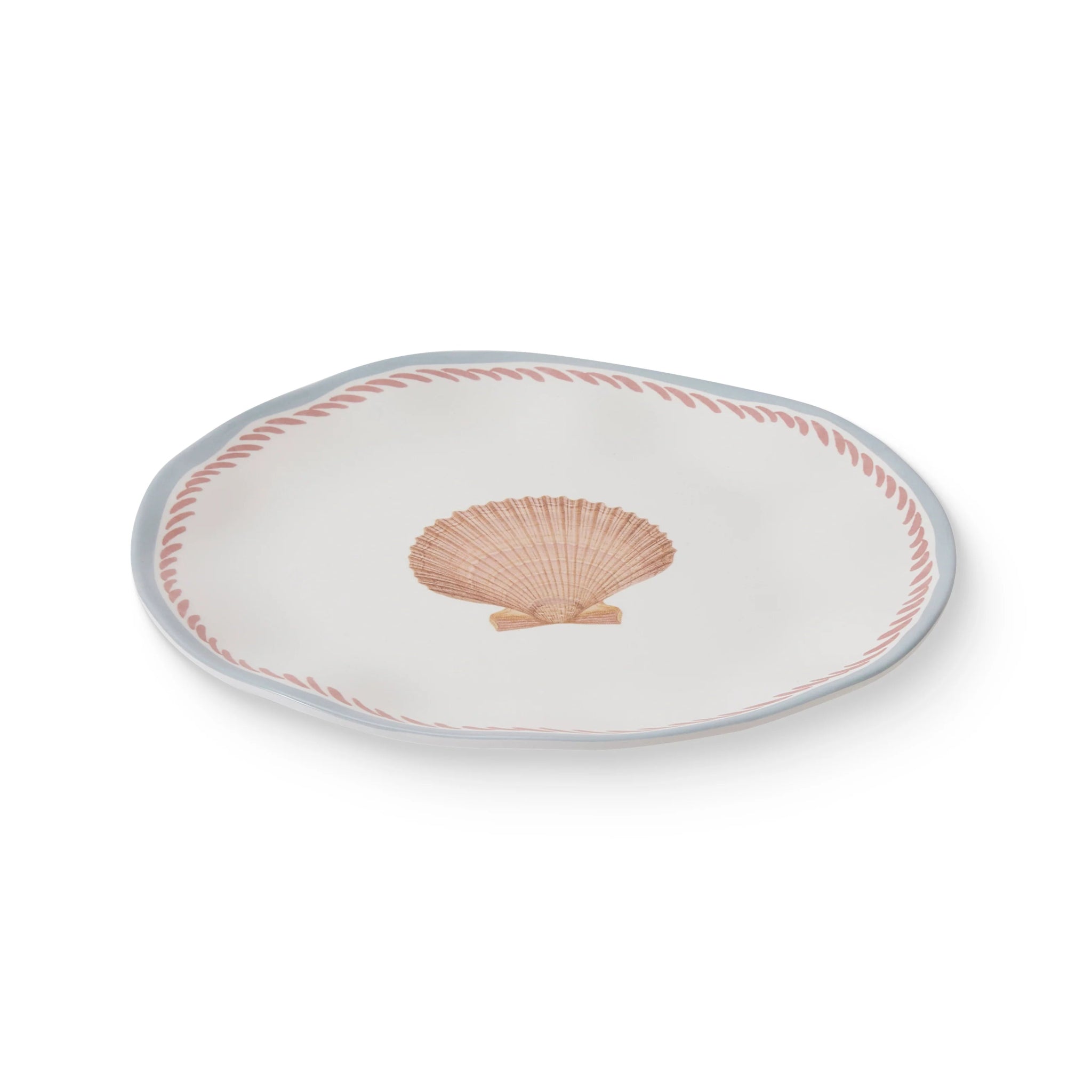 LA MER SHELL MELAMINE LARGE PLATE - Pure Apotheca
