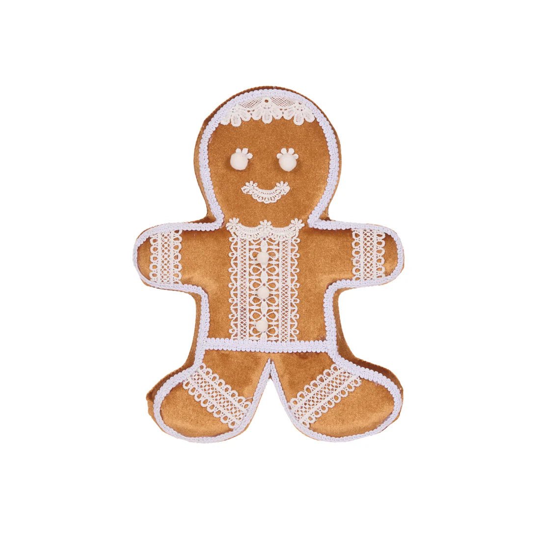 LACE GINGERBREAD BOY ORNAMENT - Pure Apotheca