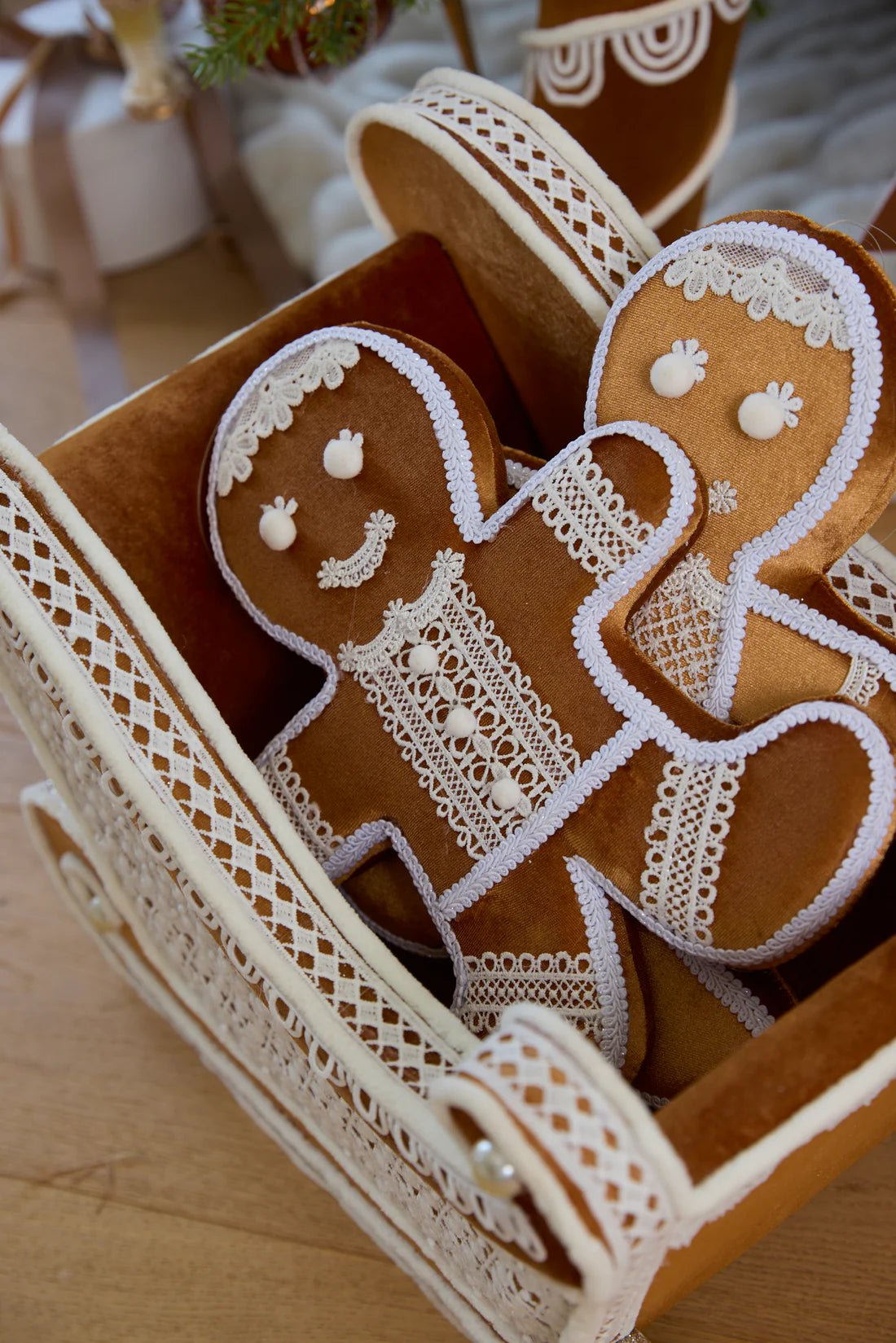 LACE GINGERBREAD BOY ORNAMENT - Pure Apotheca