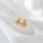 Lady Bug Gold CZ Studs - Pure Apotheca