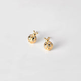 Lady Bug Gold CZ Studs - Pure Apotheca
