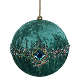 Laila Velvet Bauble Green - Pure Apotheca