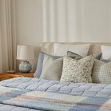 LALITA BLUE BLOCK PRINT CUSHION 50CM - Pure Apotheca
