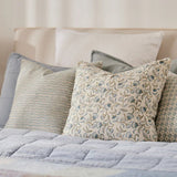 LALITA BLUE BLOCK PRINT CUSHION 50CM - Pure Apotheca