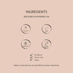 Lana’s Garden Rhubarb & Raspberry Jam 300g - Pure Apotheca