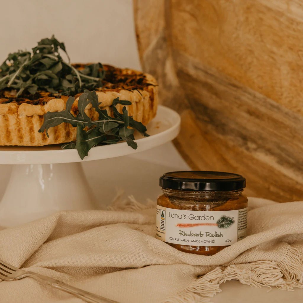 Lana’s Garden Rhubarb Relish 300g - Pure Apotheca