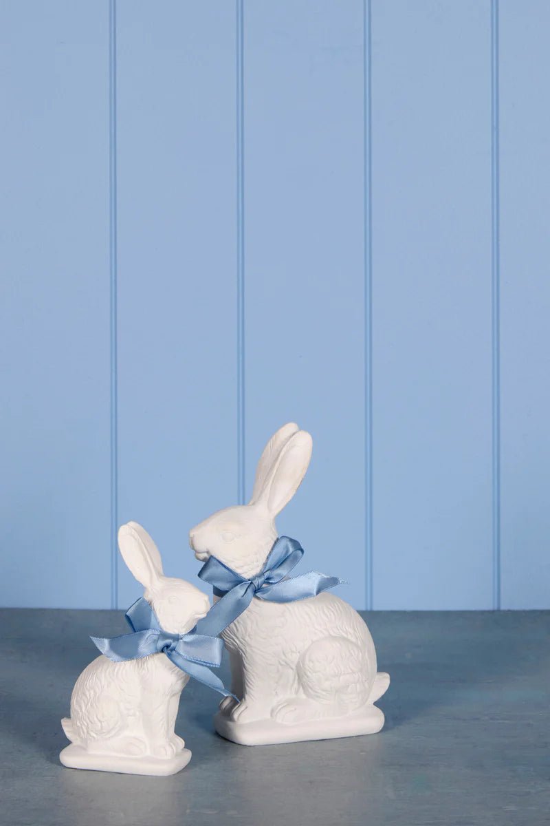 LARGE BLUE RIBBONED RABBIT - Pure Apotheca