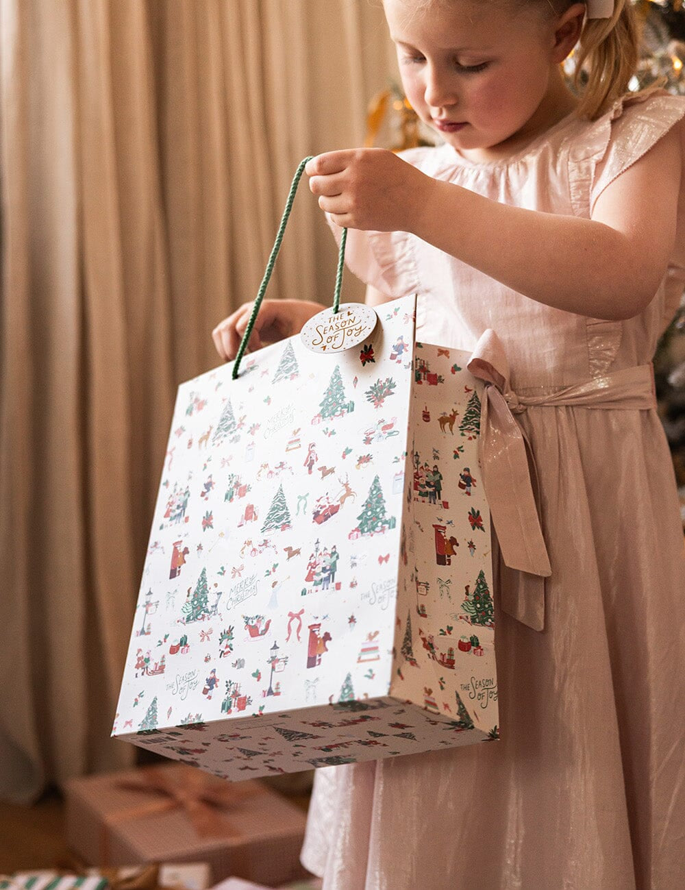 Large Gift Bag - Season of Joy - Pure Apotheca