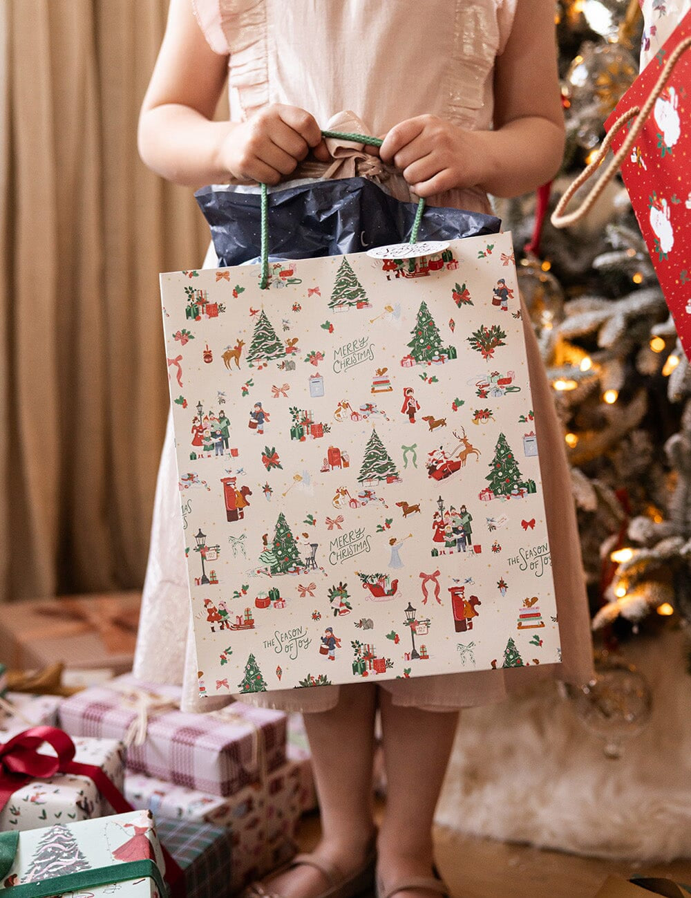 Large Gift Bag - Season of Joy - Pure Apotheca