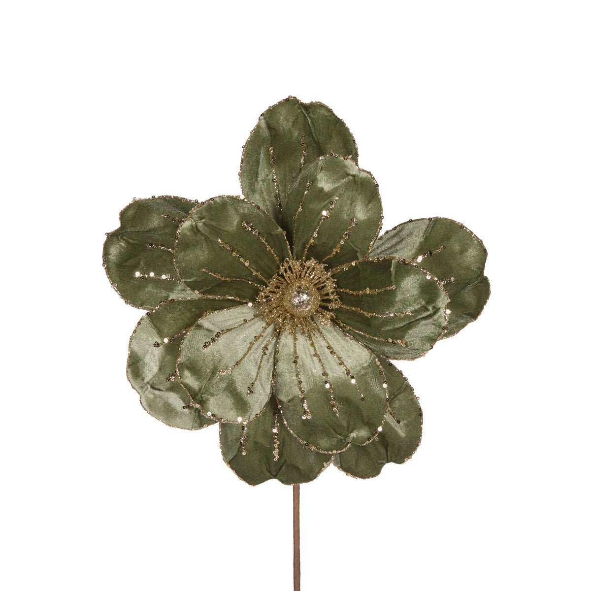 LARGE SAGE VELOUR MAGNOLIA - Pure Apotheca
