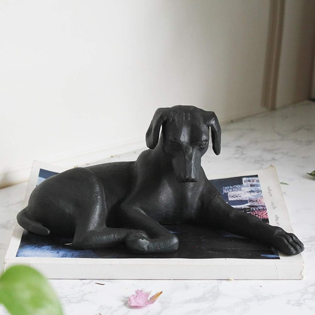 Laying Dog Sculpture - Pure Apotheca