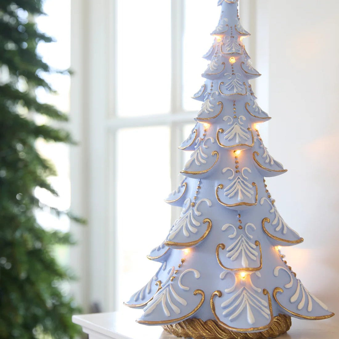 LED BLUE SNOWFLAKE TREE - Pure Apotheca