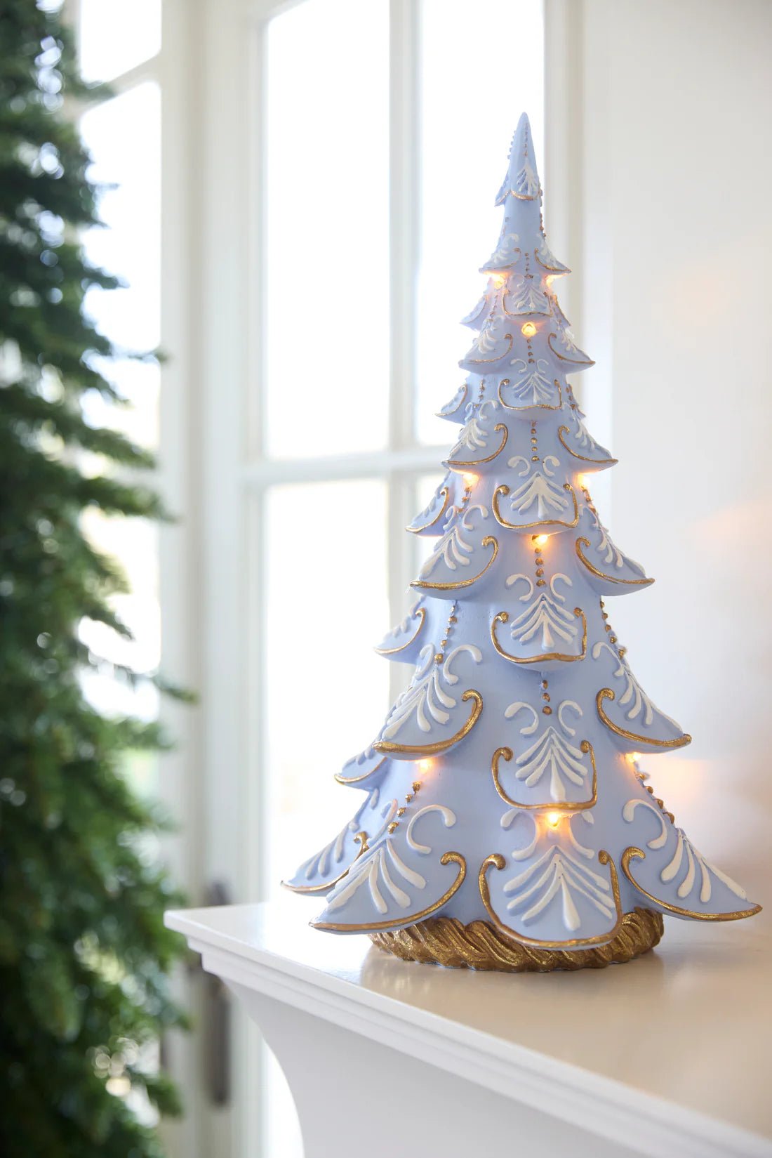 LED BLUE SNOWFLAKE TREE - Pure Apotheca