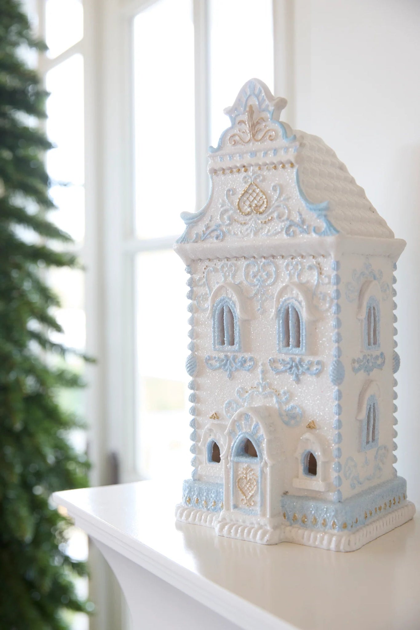 LED FROSTY BLUE TOWNHOUSE - Pure Apotheca