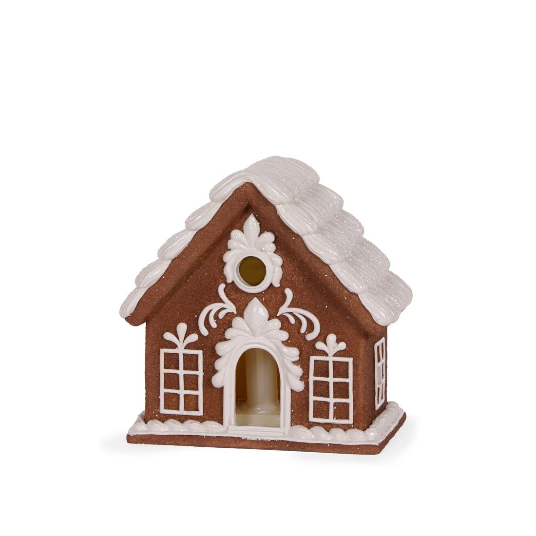 LED GINGERBREAD HOUSE WITH DOOR - Pure Apotheca