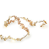 LED GOLD HOLLY GARLAND - Pure Apotheca