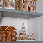 LED INTRICATE PIPED GINGERBREAD MANSION - Pure Apotheca