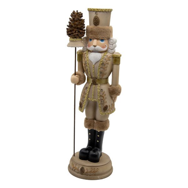 LED NATURAL NUTCRACKER WITH STAFF 51CM - Pure Apotheca