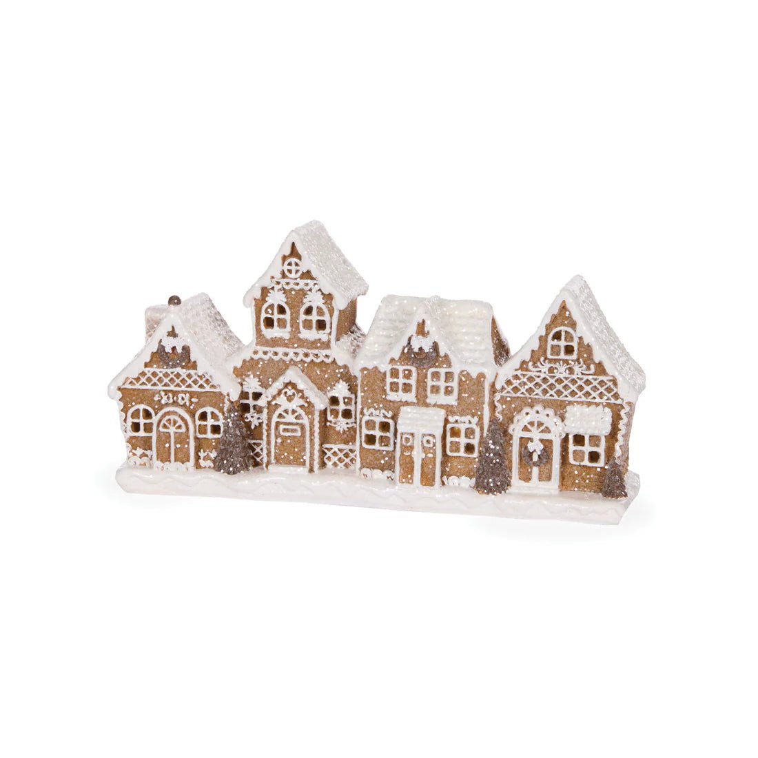 LED PIPED GINGERBREAD VILLAGE - Pure Apotheca