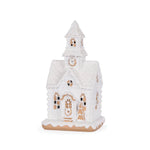 LED WHITE GINGERBREAD CHAPEL - Pure Apotheca