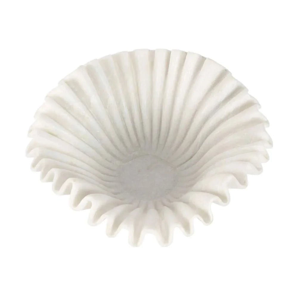 Lehriya Marble Bowl Small White - Pure Apotheca