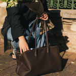 Leon Tote Bag Chocolate - Pure Apotheca