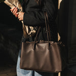 Leon Tote Bag Chocolate - Pure Apotheca