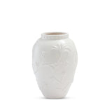 LILLE WHITE EMBOSSED VASE SML - Pure Apotheca