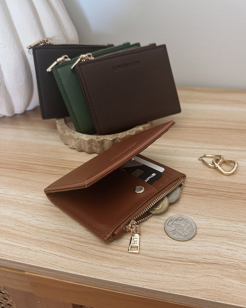 Lily Wallet Cognac - Pure Apotheca