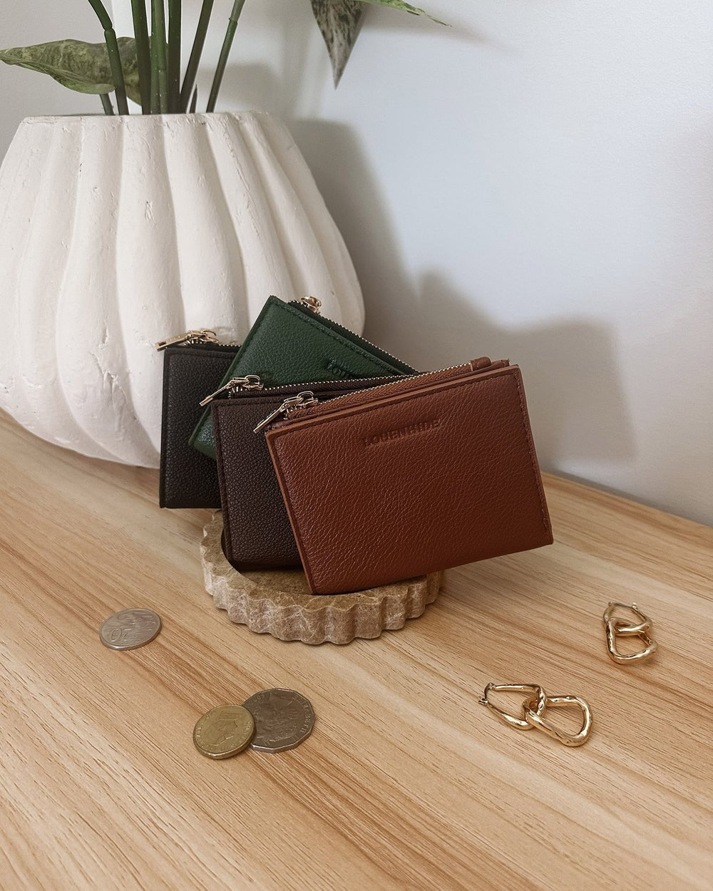 Lily Wallet Cognac - Pure Apotheca
