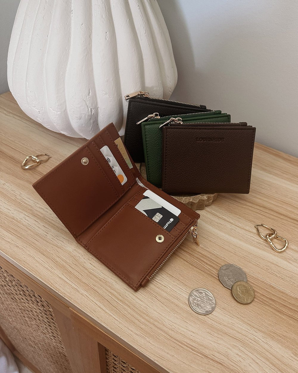 Lily Wallet Cognac - Pure Apotheca