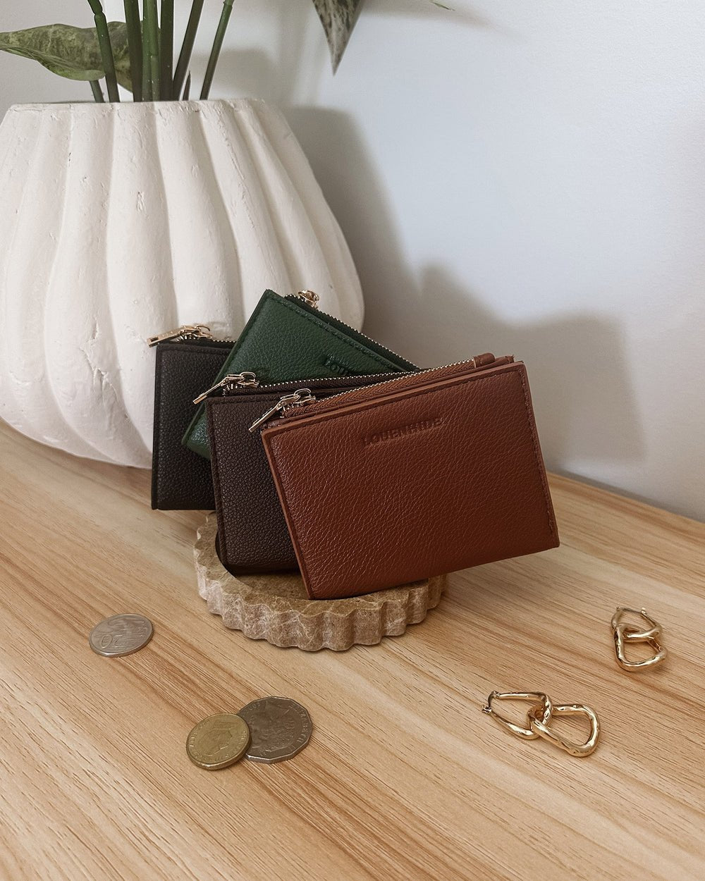 Lily Wallet Forest Green - Pure Apotheca