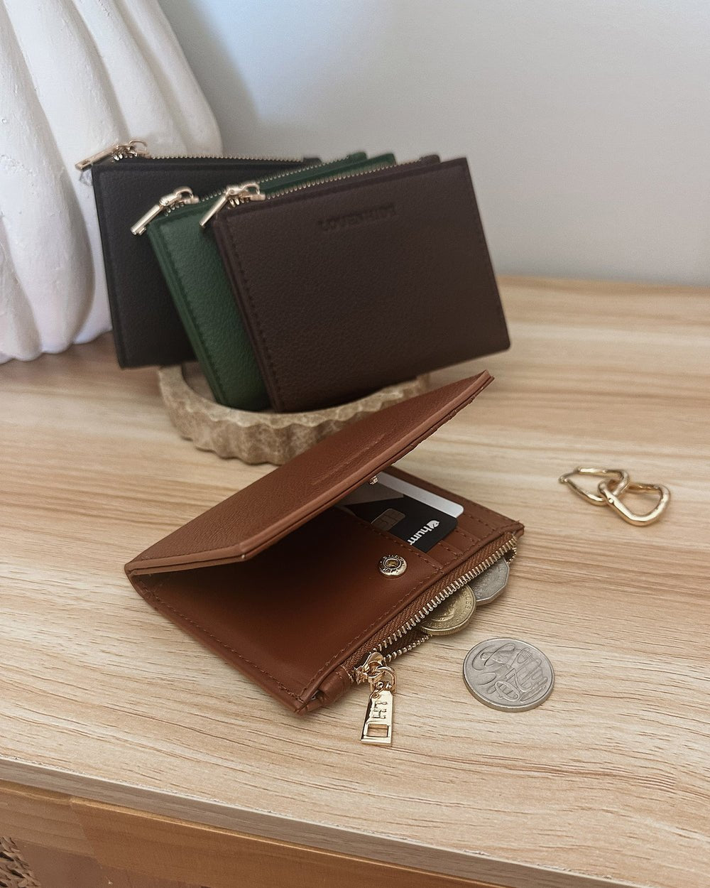 Lily Wallet Forest Green - Pure Apotheca