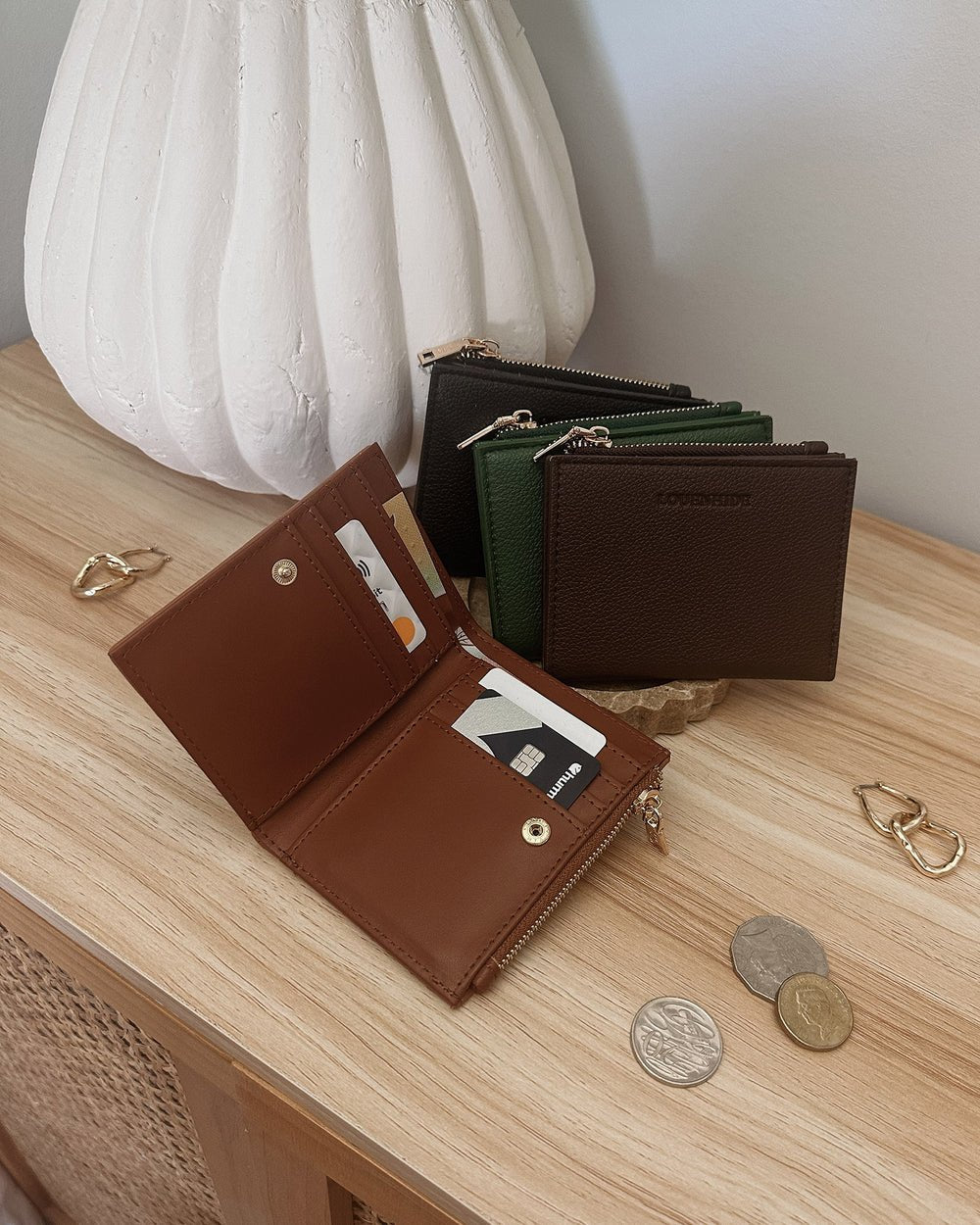 Lily Wallet Forest Green - Pure Apotheca