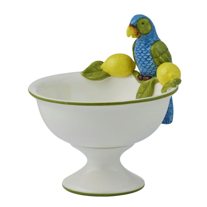 Limone Ceramic Footed Bowl - Pure Apotheca