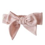 Linen Head Bow Pink - Pure Apotheca