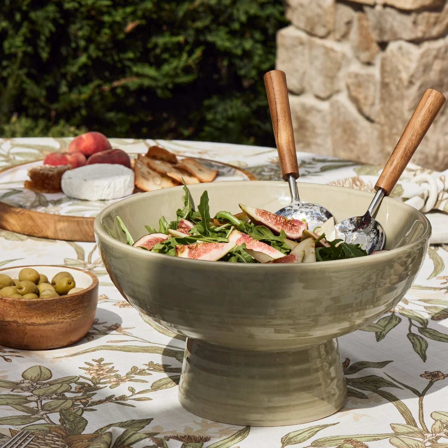 LINWOOD BEATEN SALAD SERVER SET/2 - Pure Apotheca