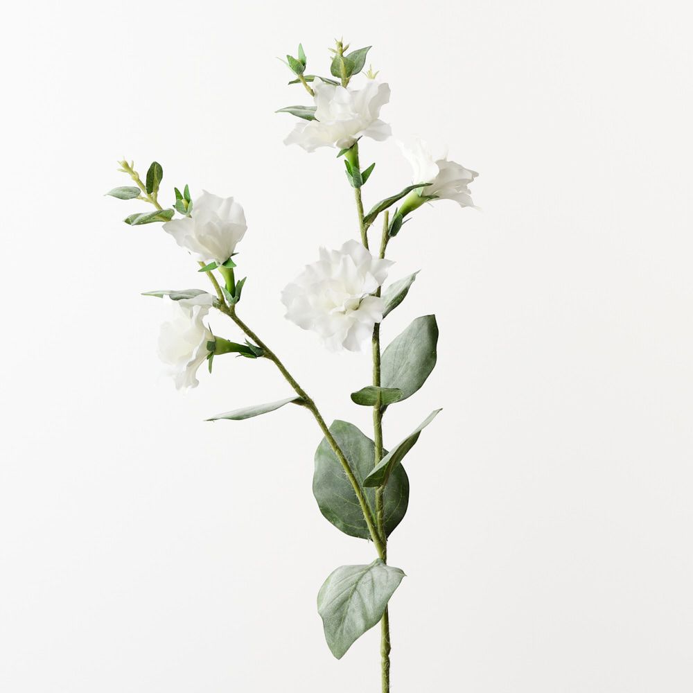 Lisianthus Spray White 76cm - Pure Apotheca